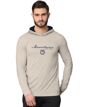 graphic hooded sweatshirt