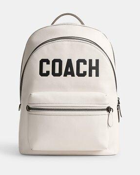 graphic print charter backpack