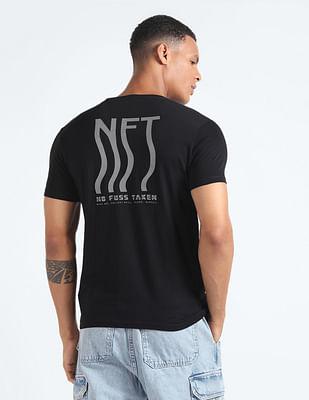 graphic print slim fit t-shirt