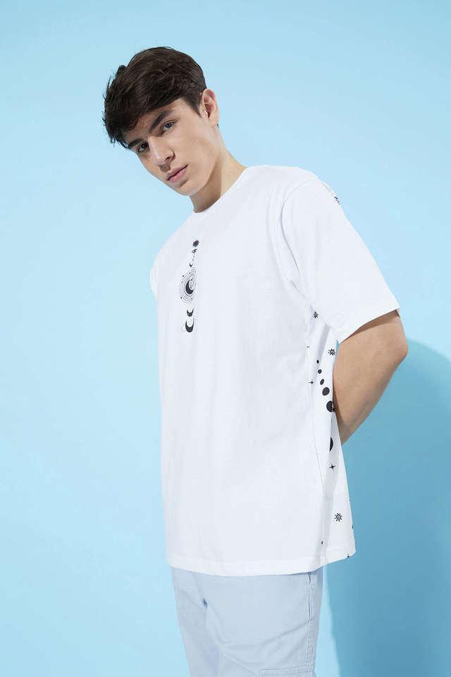 graphic cotton tailored fit mens oversized t-shirt