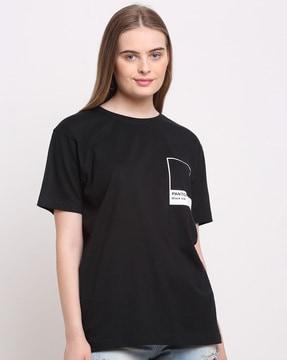 graphic crew-neck t-shirt