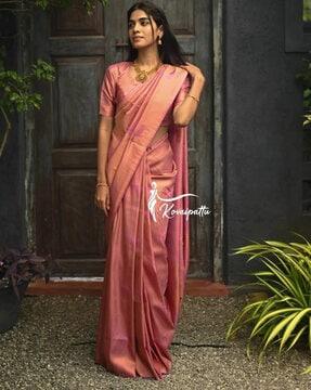 graphic patten saree with tapering border