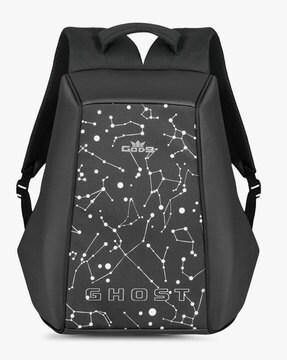 graphic print 15" laptop backpack