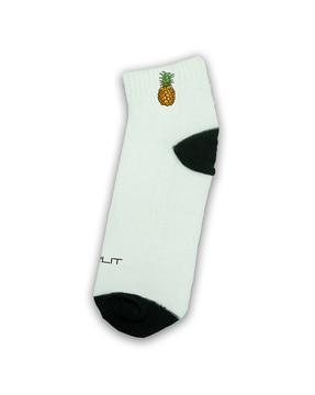 graphic print ankle-length socks
