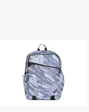 graphic print back pack
