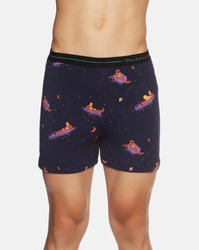 graphic print boxer briefs