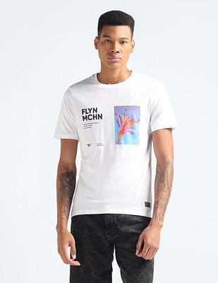 graphic print cotton t-shirt