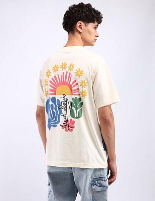 graphic print cotton t-shirt