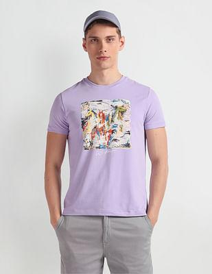 graphic print cotton t-shirt