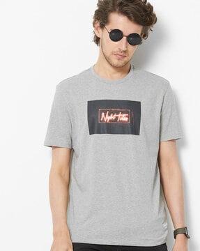 graphic print crew-neck t-shirt