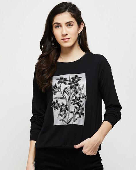 graphic print crew-neck t-shirt