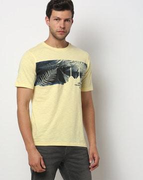 graphic print crew-neck t-shirt