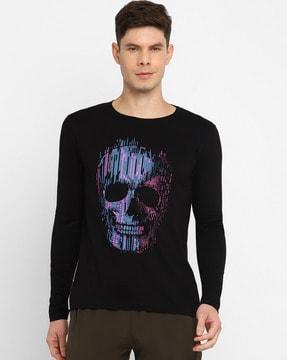 graphic print crew-neck t-shirt