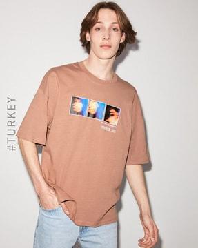 graphic print crew-neck t-shirt