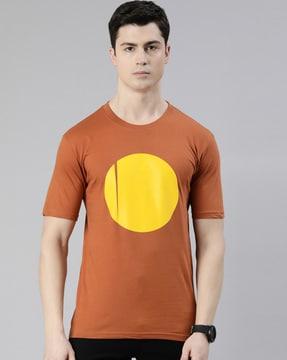 graphic print crew-neck t-shirt