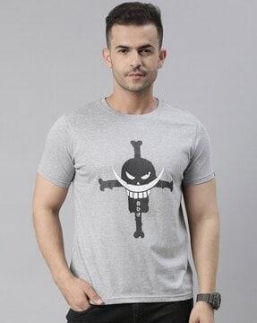 graphic print crew-neck t-shirt