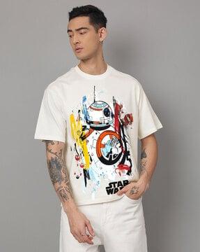 graphic print crew-neck t-shirt