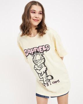 graphic print crew-neck t-shirt