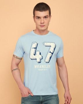 graphic print crew-neck t-shirt