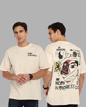 graphic print crew-neck t-shirt