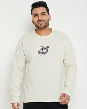 graphic print crew-neck t-shirt