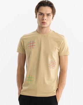 graphic print crew-neck t-shirt