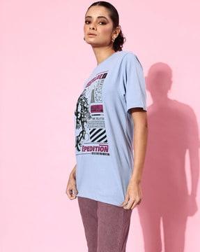 graphic print crew-neck t-shirt