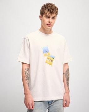 graphic print crew-neck t-shirt