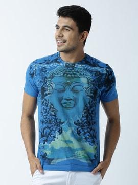 graphic print crew-neck t-shirt