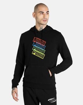 graphic print hoodie