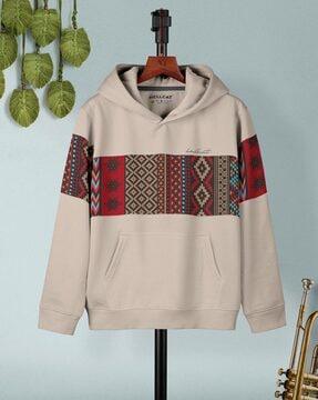 graphic print hoodie