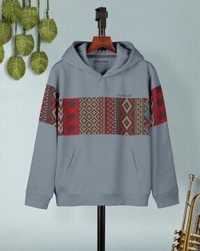 graphic print hoodie