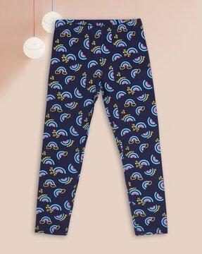 graphic print leggings