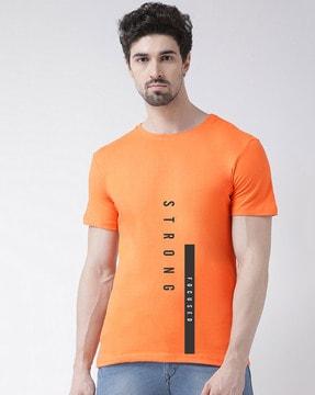 graphic print regular fit t-shirt