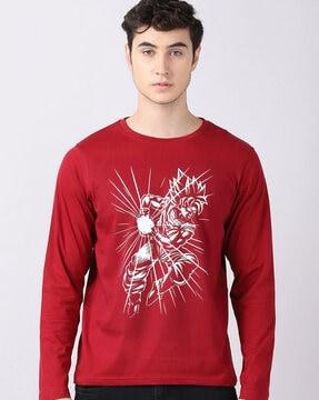 graphic print regular fit t-shirt