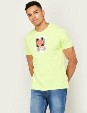 graphic print regular fit t-shirt