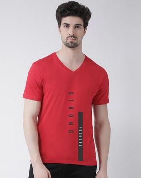 graphic print regular fit t-shirt