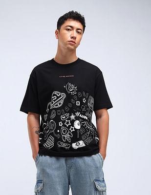 graphic print relaxed kidult t-shirt