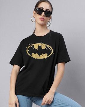 graphic print round-neck t-shirt