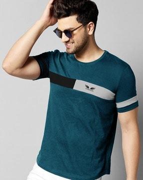 graphic print round-neck t-shirt