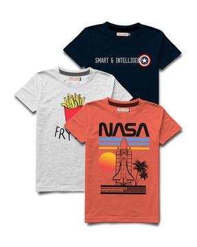 graphic print short sleeve t-shirts