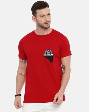 graphic print short sleeves t-shirt