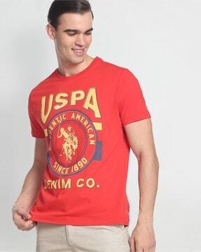 graphic print slim fit t-shirt