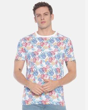 graphic print slim fit t-shirt