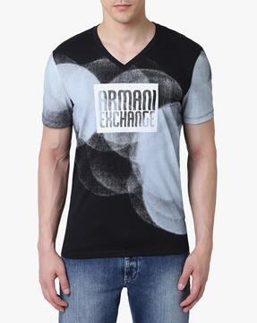 graphic print slim fit t-shirt