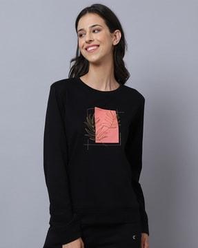 graphic print sweatshirt