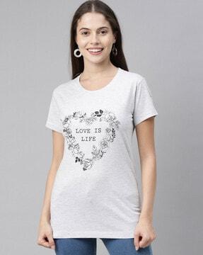 graphic print t-shirt