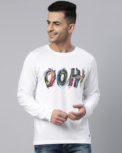 graphic printed crew-neck t-shirt