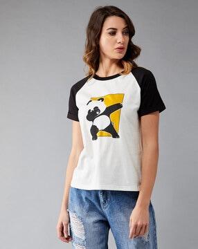 graphic printed crew-neck t-shirt