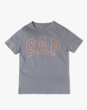 graphic printed logo relaxed fit cotton t-shirt
